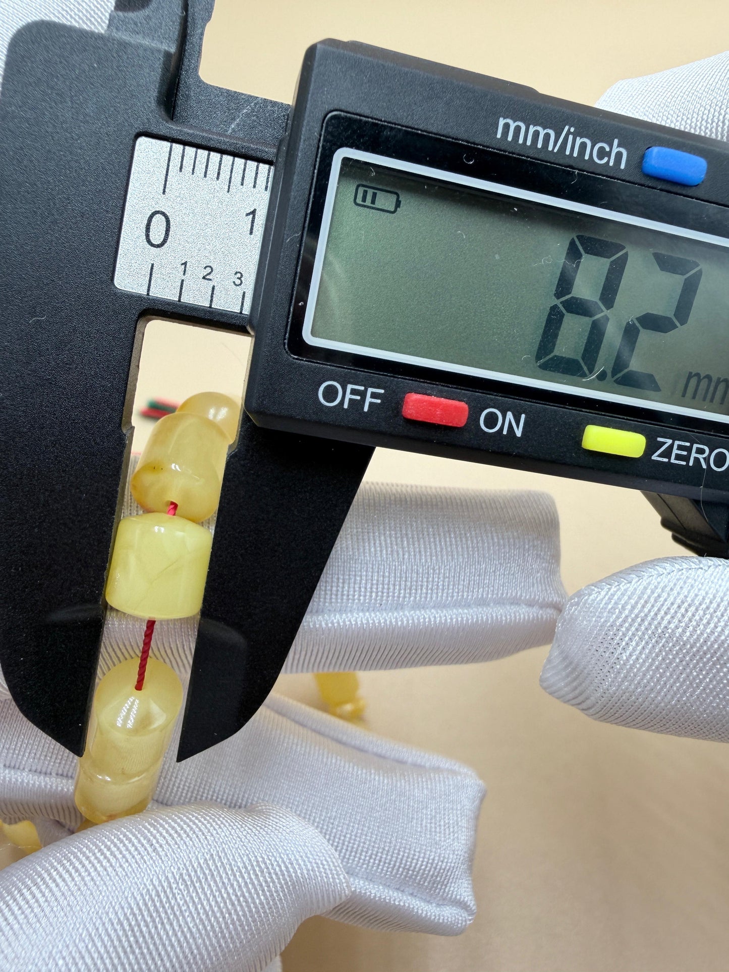 مسباح كهرمان بلطيقي حر قَصّة كويتيه Natural Baltic Amber Misbaha Kuwaiti cut