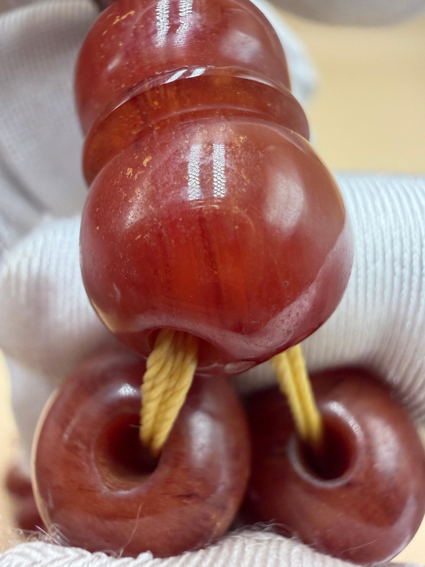 مسباح سندلوس مسكي، خراطة أبو يوسف الجزرة،
Musk Sandalwood Misbah, Carved by Abu Yusuf Al-Jazrah