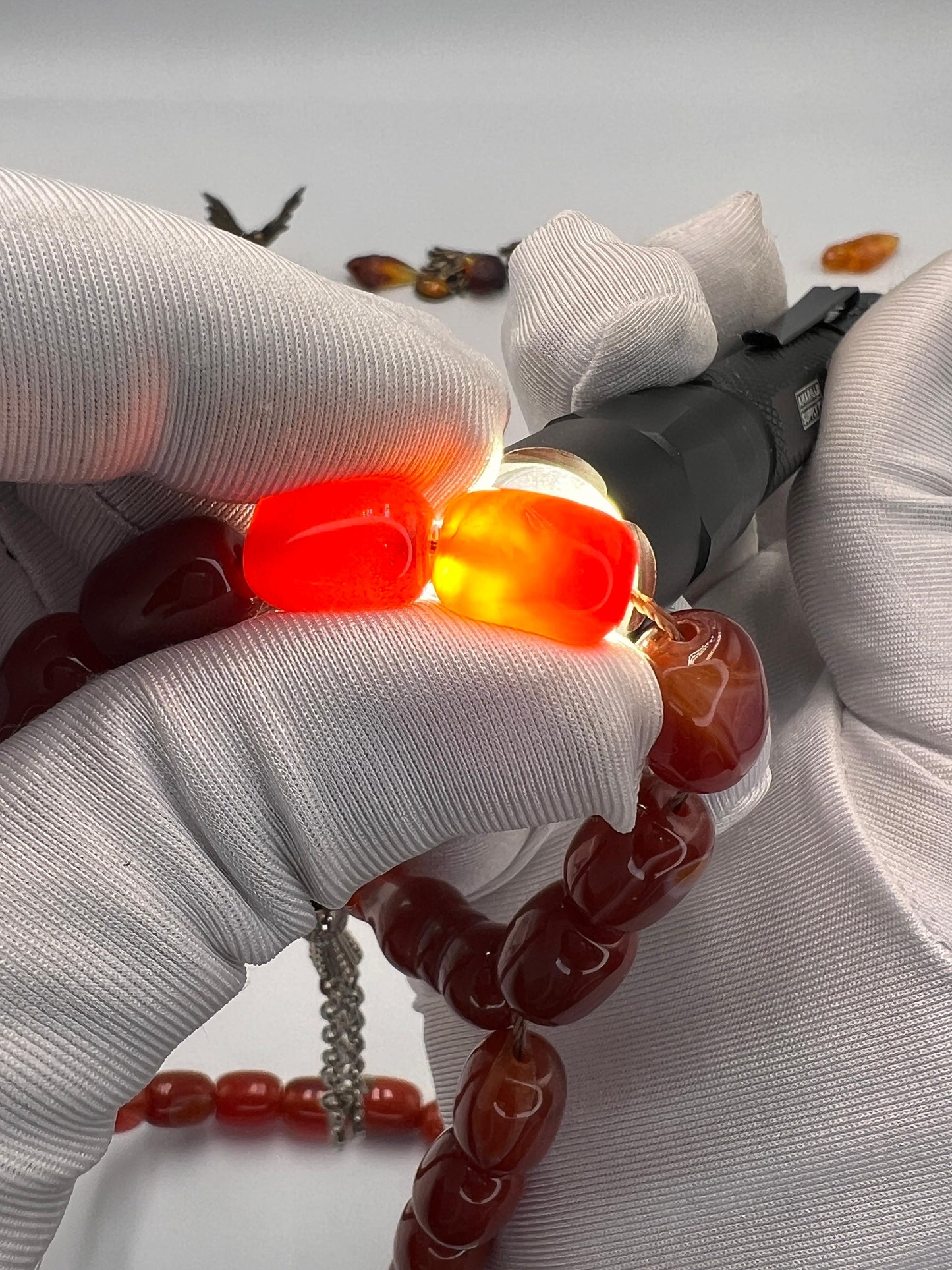 مسباح عقيق يماني  Yemeni agate rosary