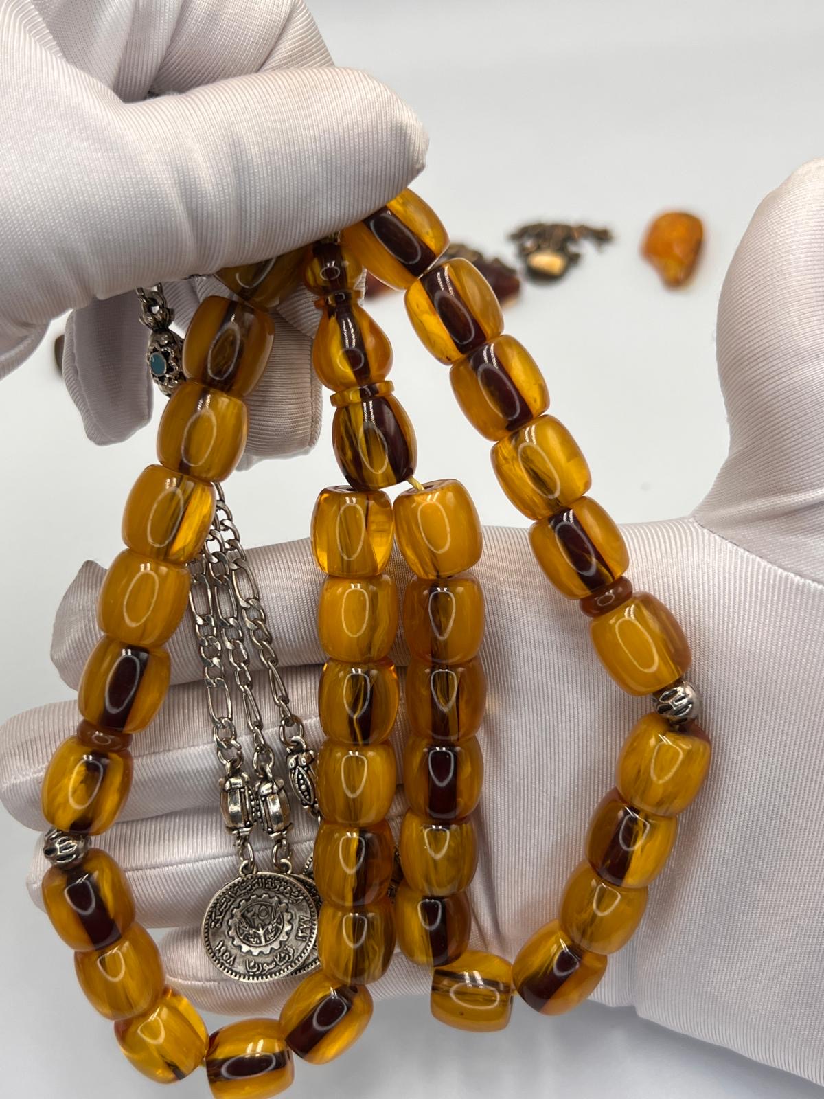 مسباح سندلوس عرق أحمر، 
Red-grain Sandalus tasbih