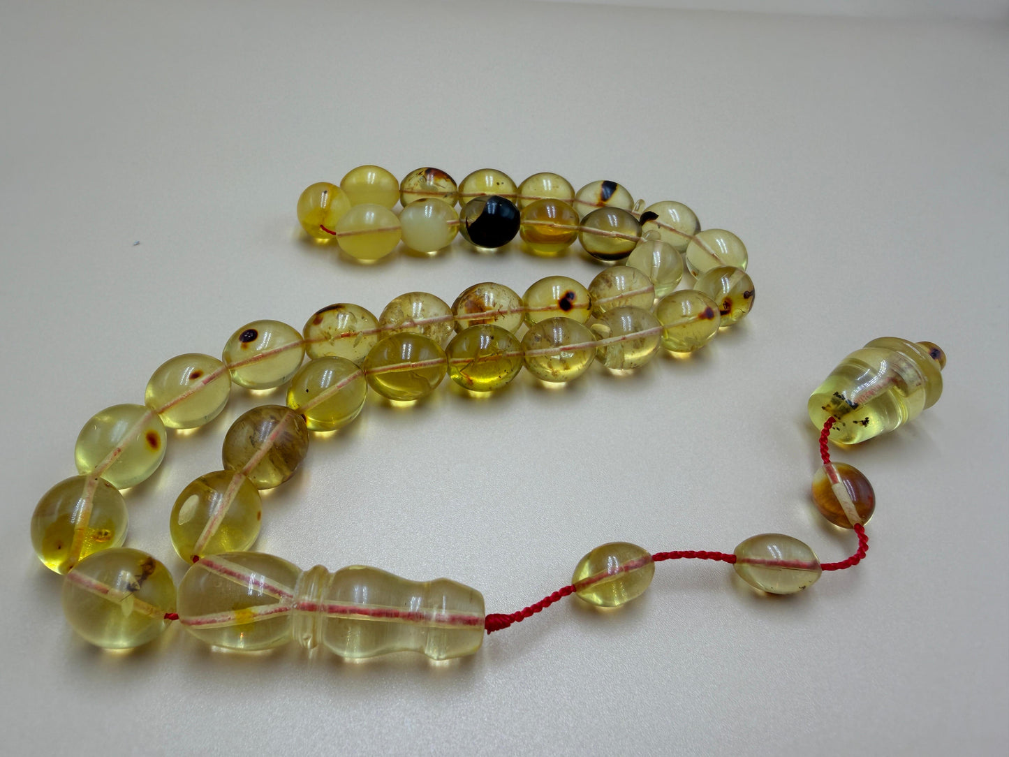 مسباح كهرمان حشري كاريبي، بخراطة مميزة، قصة بيض حمام.Caribbean Insect Amber Misbah