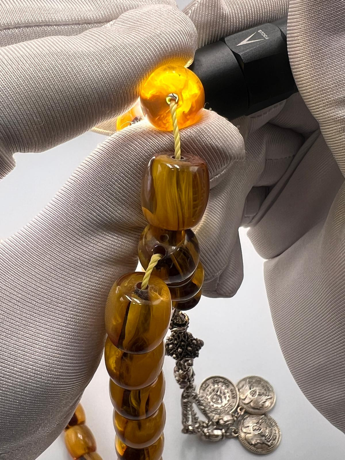 مسباح سندلوس عرق أحمر، 
Red-grain Sandalus tasbih