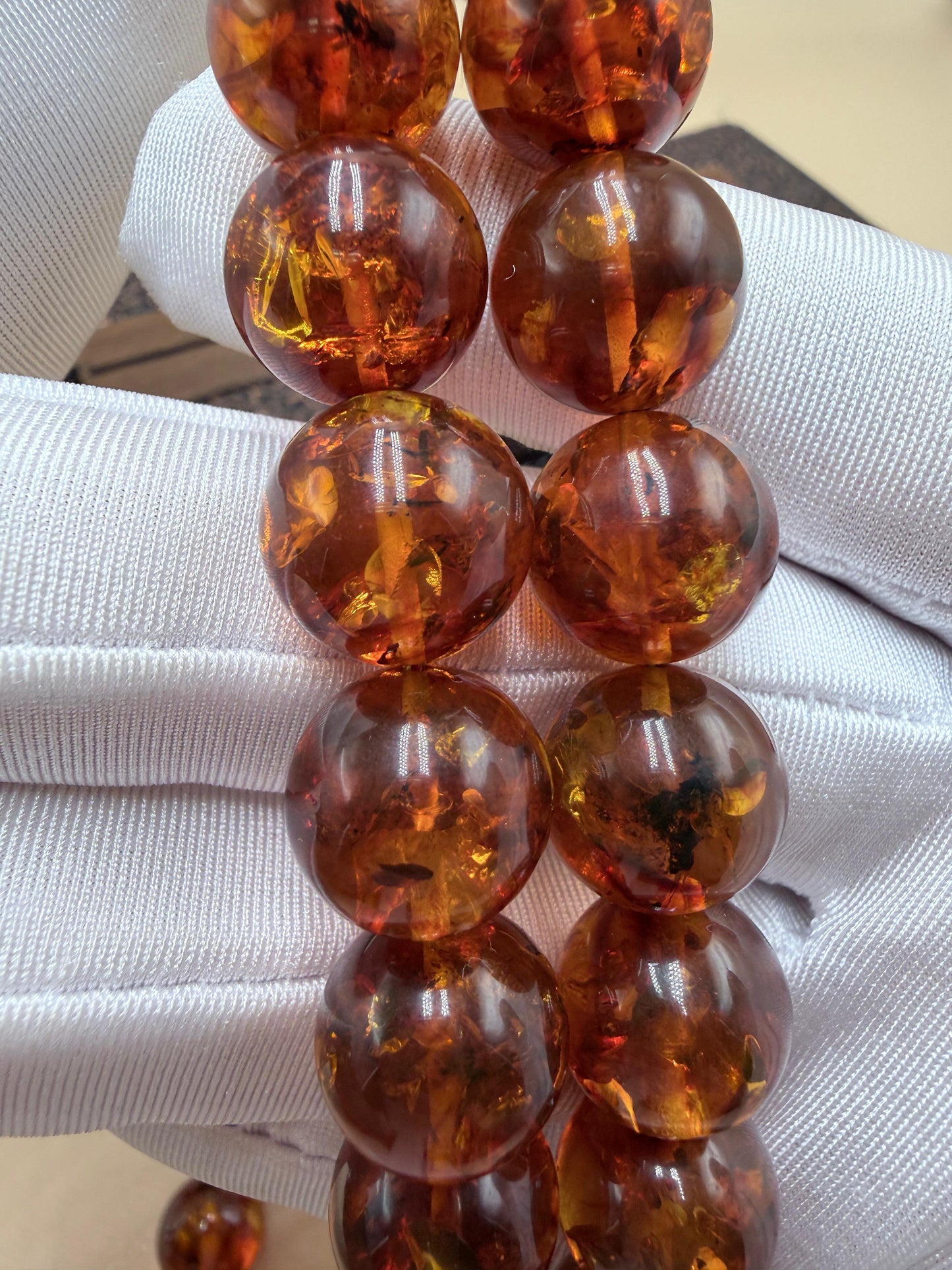 مسباح كهرمان روسي عطش Russian Amber Misbaha (Atash)