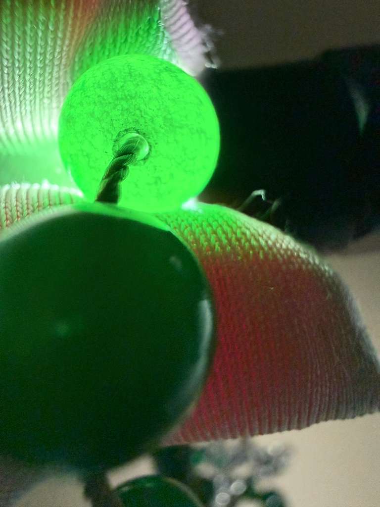 مسباح من حجر اليشم (الجاد)، كفيّه.
Jade Stone Misbah (Handcrafted), Palm-Sized