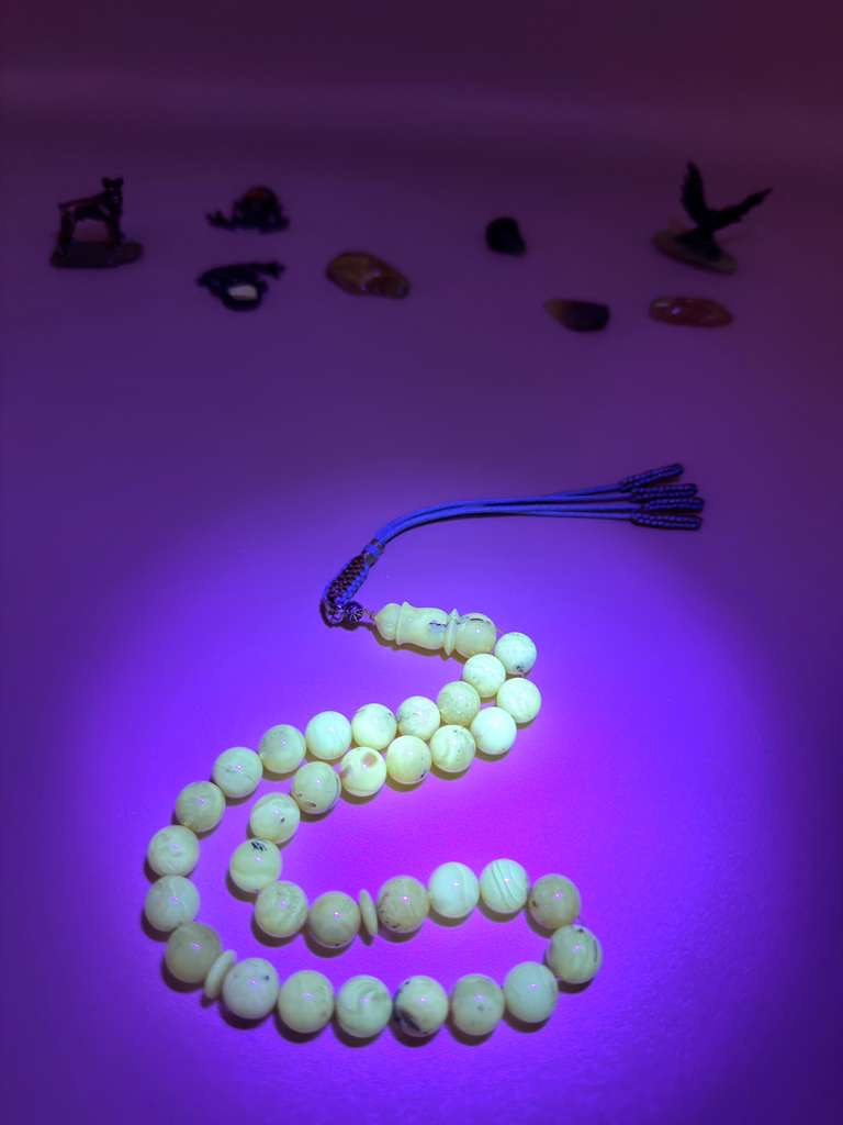 مسباح كهرمان شوائبي كفيه  Amber Misbaha, “Shwaybi Kafih” style