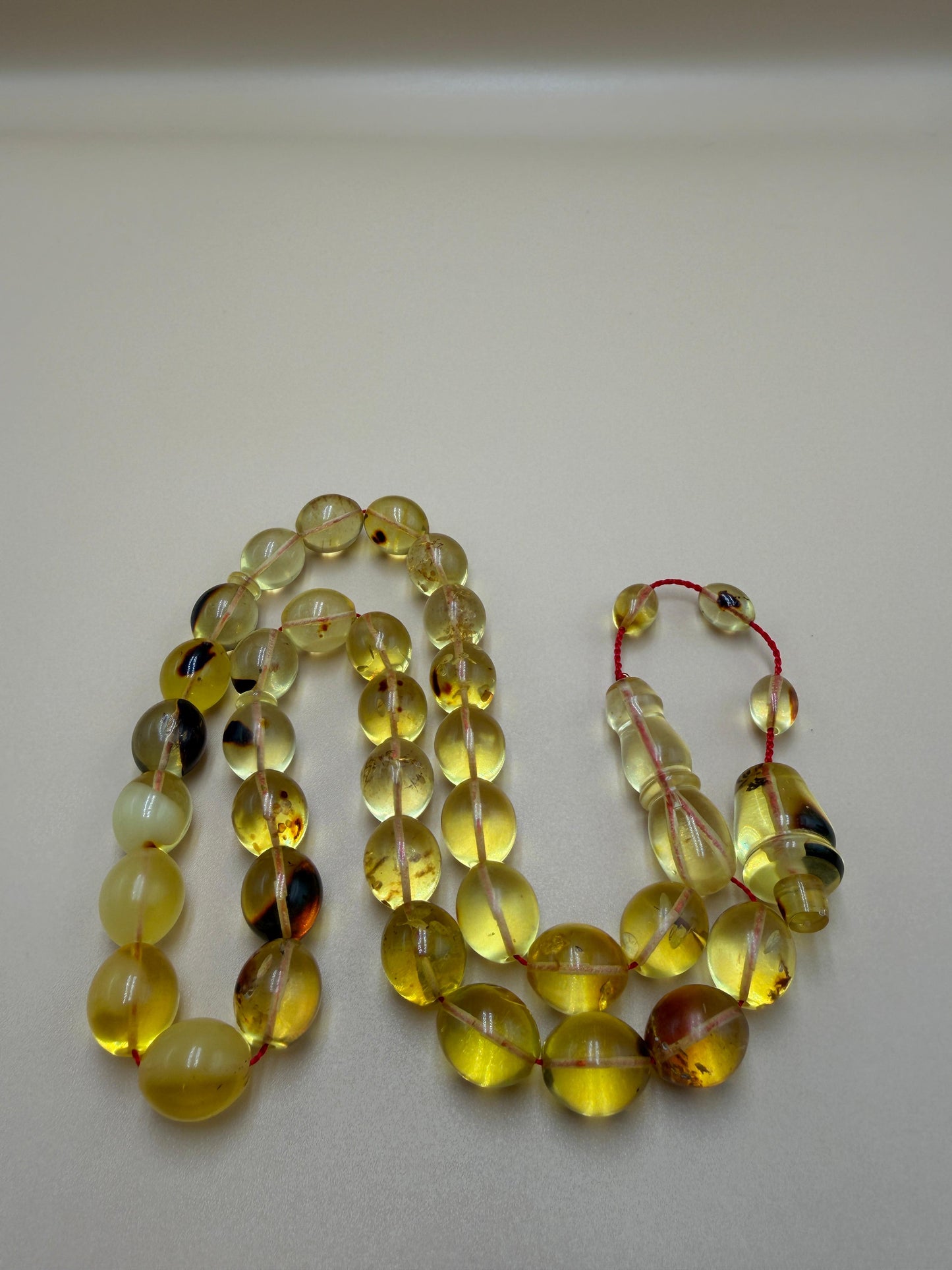 مسباح كهرمان حشري كاريبي، بخراطة مميزة، قصة بيض حمام.Caribbean Insect Amber Misbah