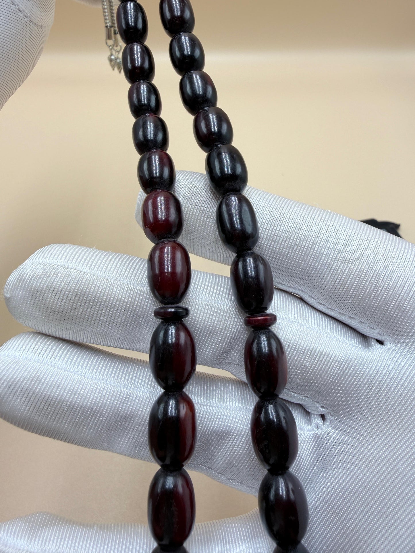 مسباح أنتيك چيكي خام | خراطة شعبان الأب | +80 سنة Antique Raw Jiki Misbah | Shaban Al-Ab Turning | 80+ Years Old