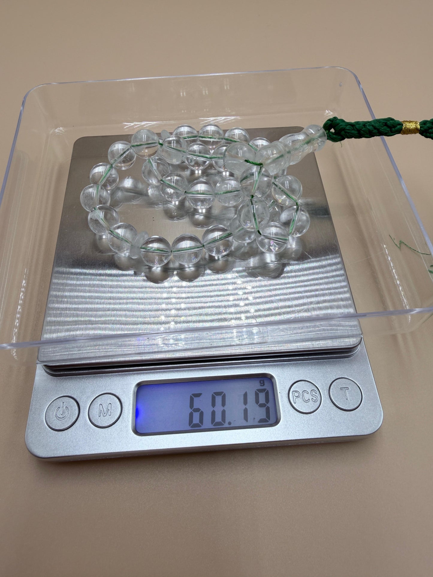 مسباح حجر دُرّ النجف
من النوادر الأصيلة
مكفول 100%
Najaf Durra Stone Misbaha
Rare and authentic piece
100% guaranteed