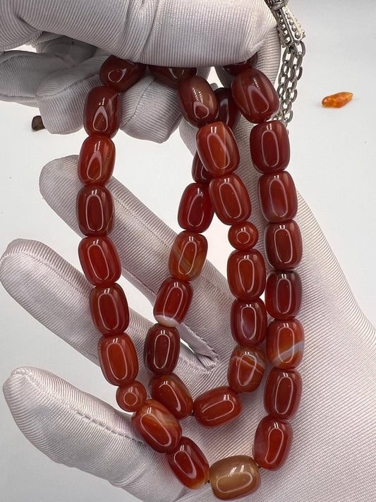 مسباح عقيق يماني  Yemeni agate rosary