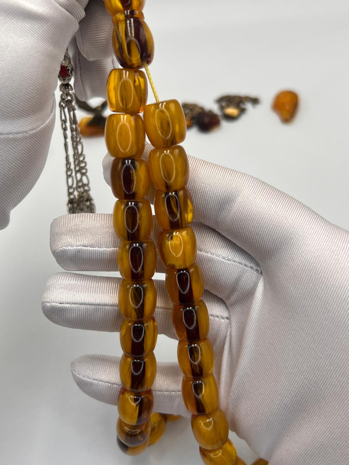 مسباح سندلوس عرق أحمر، 
Red-grain Sandalus tasbih
