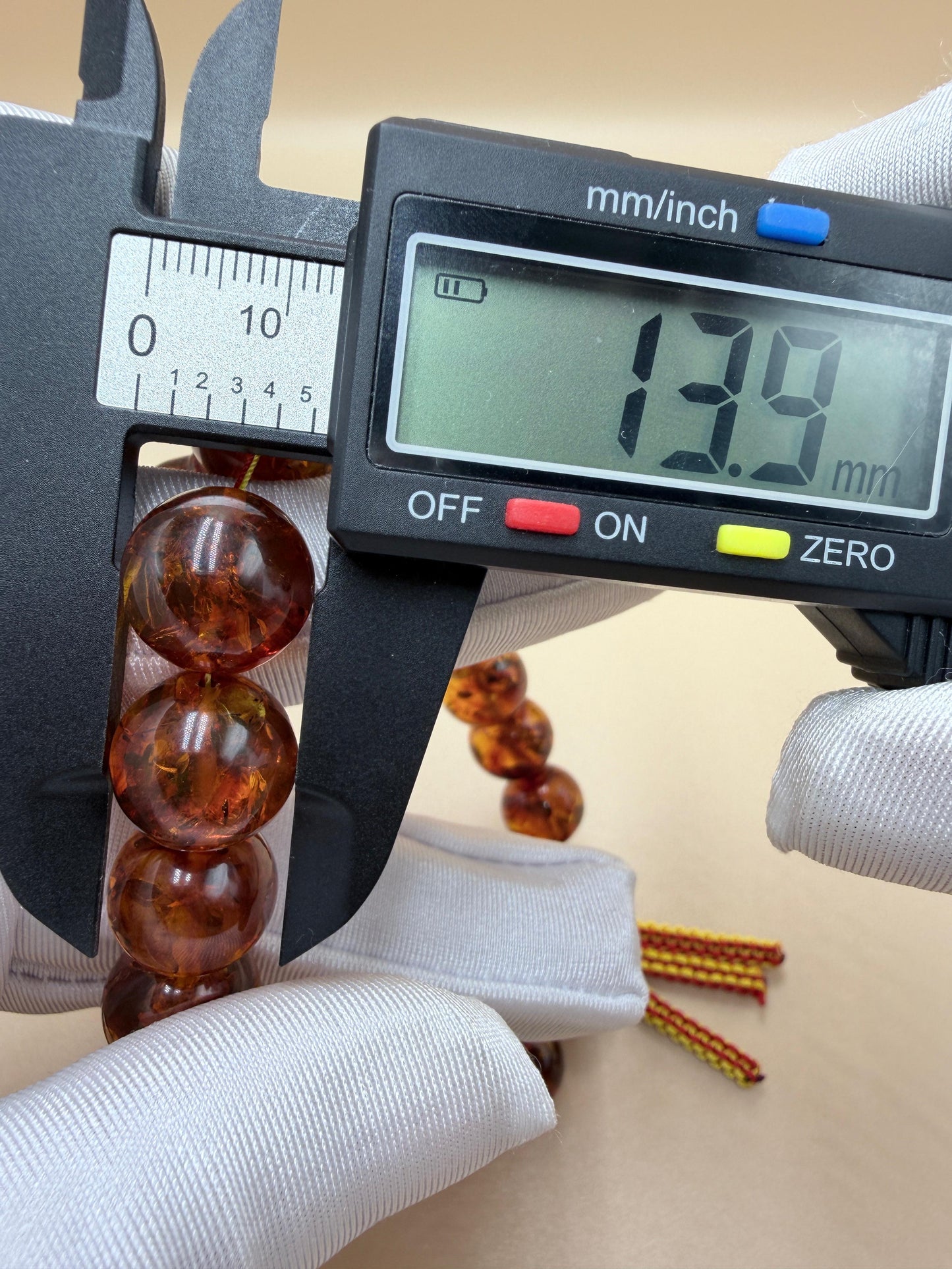 مسباح كهرمان روسي عطش Russian Amber Misbaha (Atash)