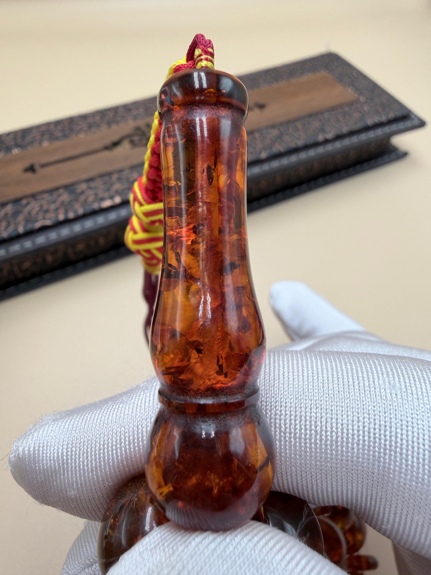 مسباح كهرمان روسي عطش Russian Amber Misbaha (Atash)
