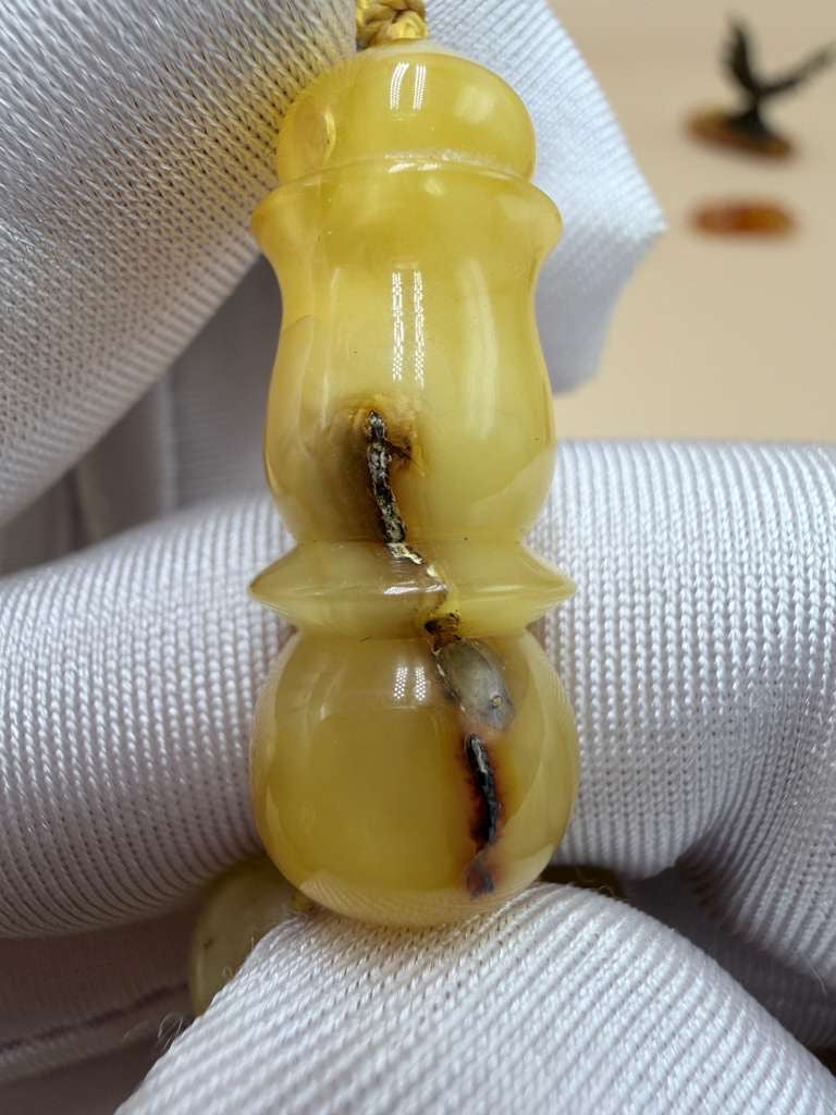 مسباح كهرمان شوائبي كفيه  Amber Misbaha, “Shwaybi Kafih” style