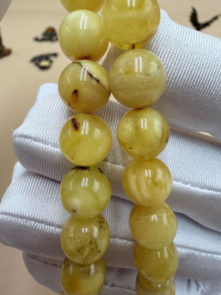 مسباح كهرمان شوائبي كفيه  Amber Misbaha, “Shwaybi Kafih” style