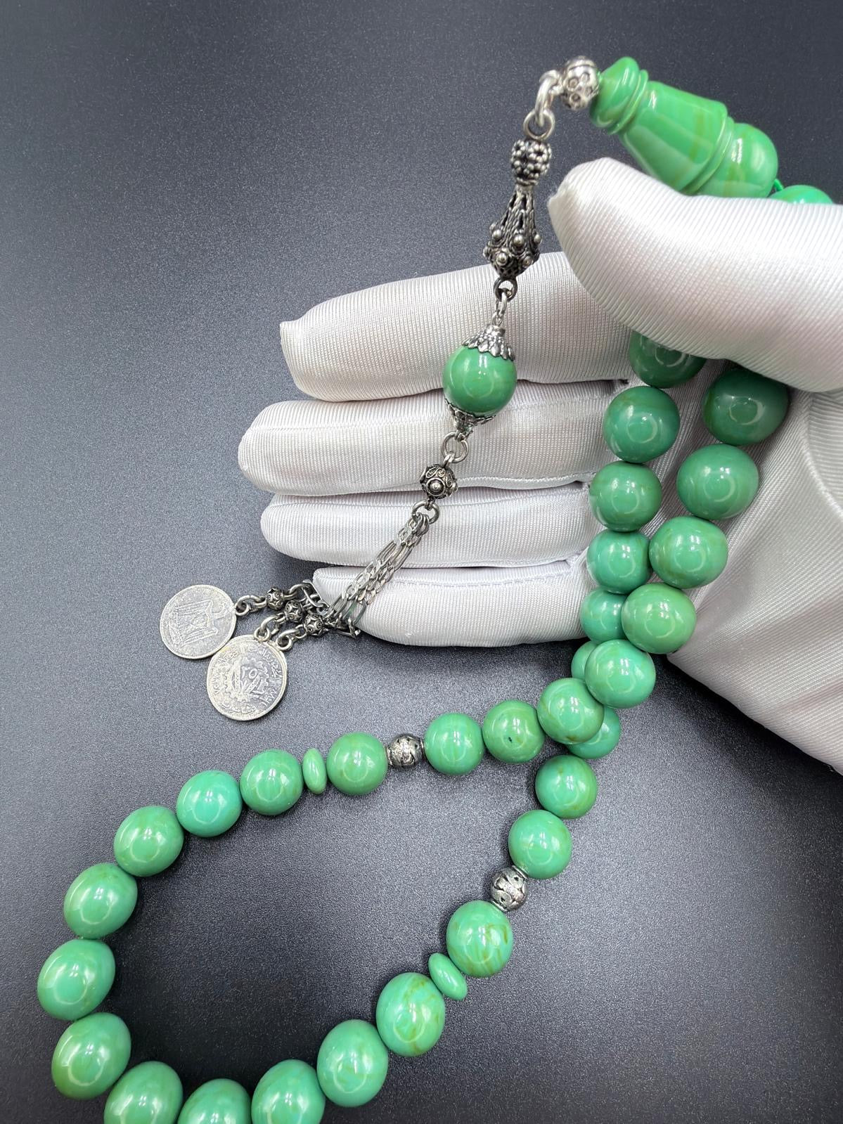 مسباح سندلوس عرق أصفر
Yellow Vein Sandalus Misbaha