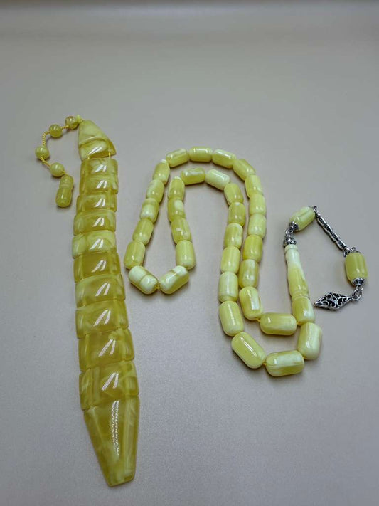 مسباحين تراب كهرب قصة برميلي و مسباح زازا.
Two Misbahas: Electric Clay “Barmeli” style and Zaza Misbaha