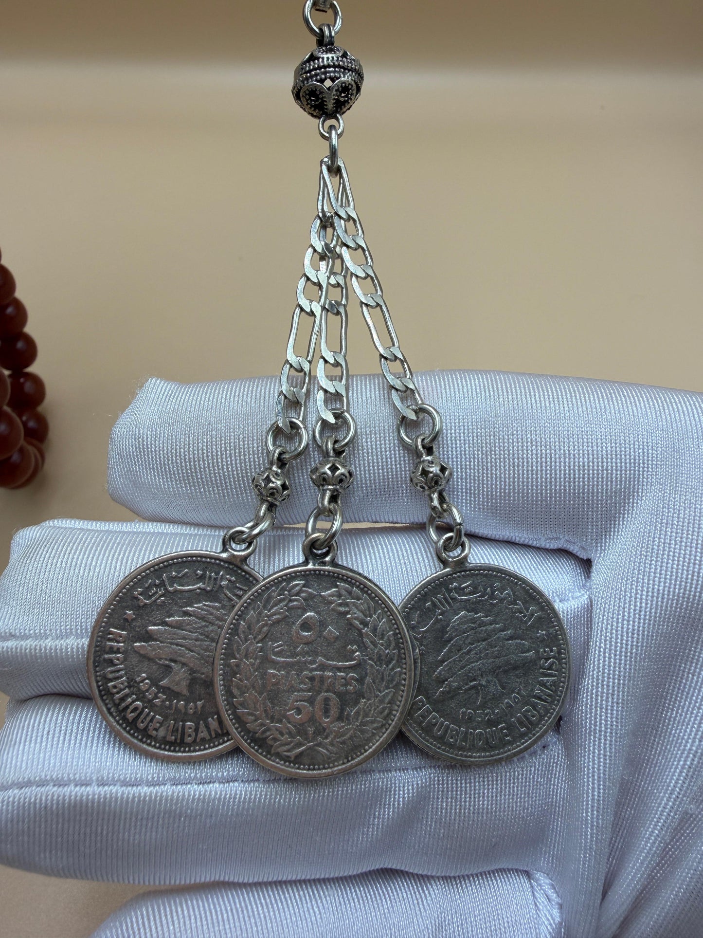 مسباح سندلوس مسكي، خراطة أبو يوسف الجزرة،
Musk Sandalwood Misbah, Carved by Abu Yusuf Al-Jazrah