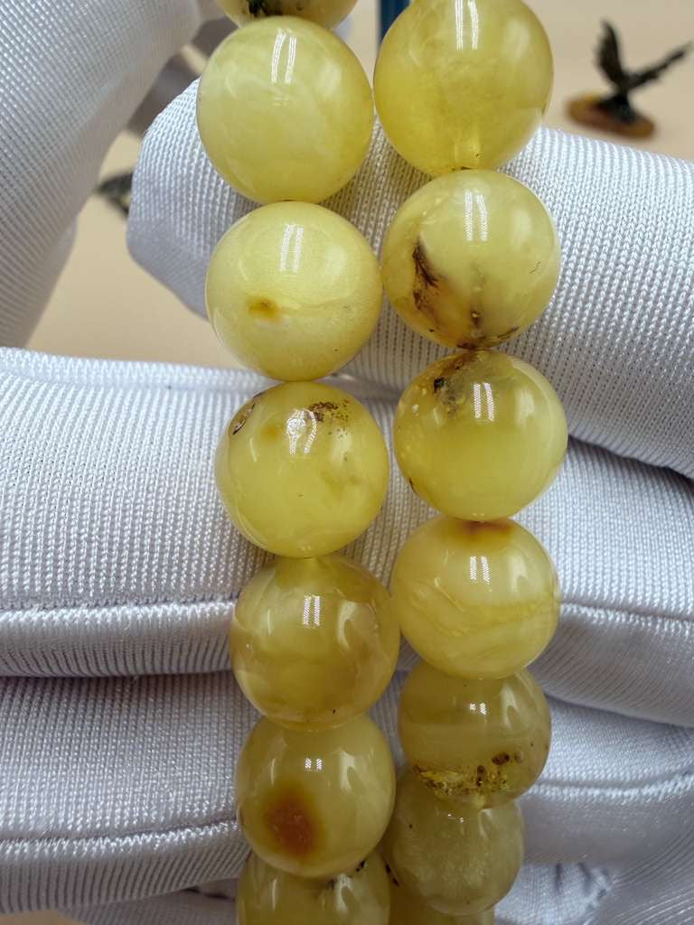 مسباح كهرمان شوائبي كفيه  Amber Misbaha, “Shwaybi Kafih” style