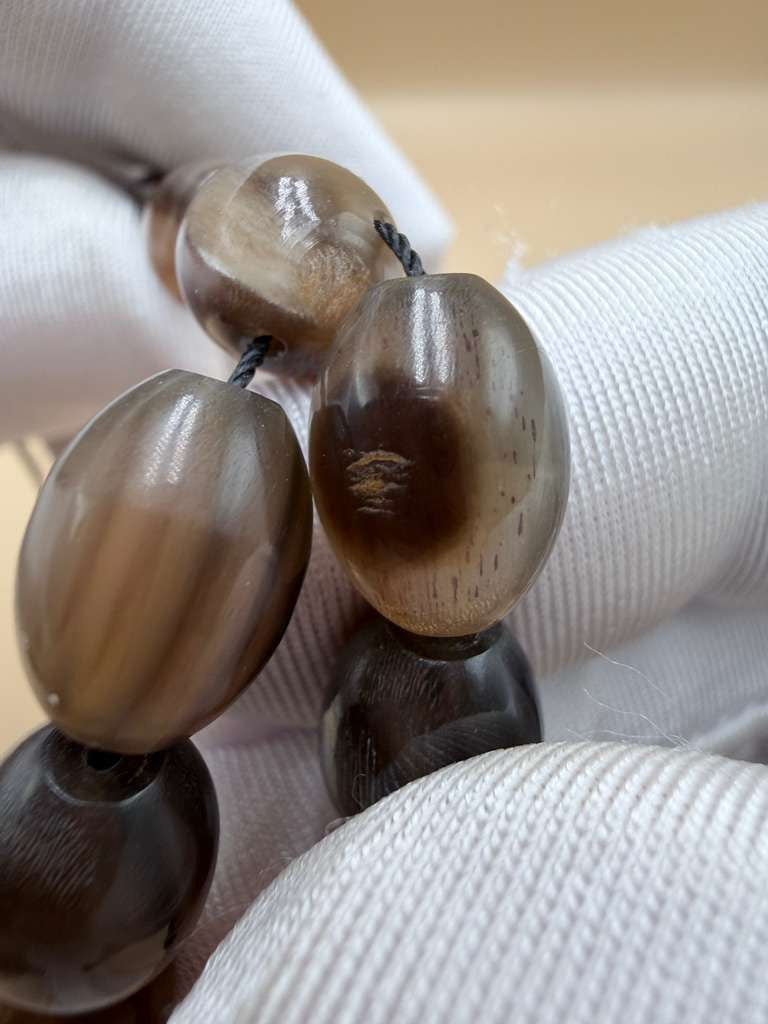 مسباح من قرن الجاموس، Buffalo Horn Misbaha,