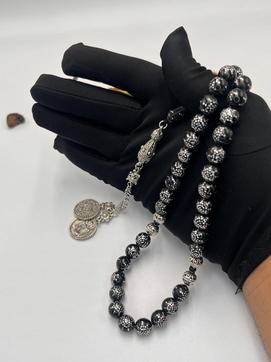 مسباح فاتوران مرصع بالفضه Faturan rosary