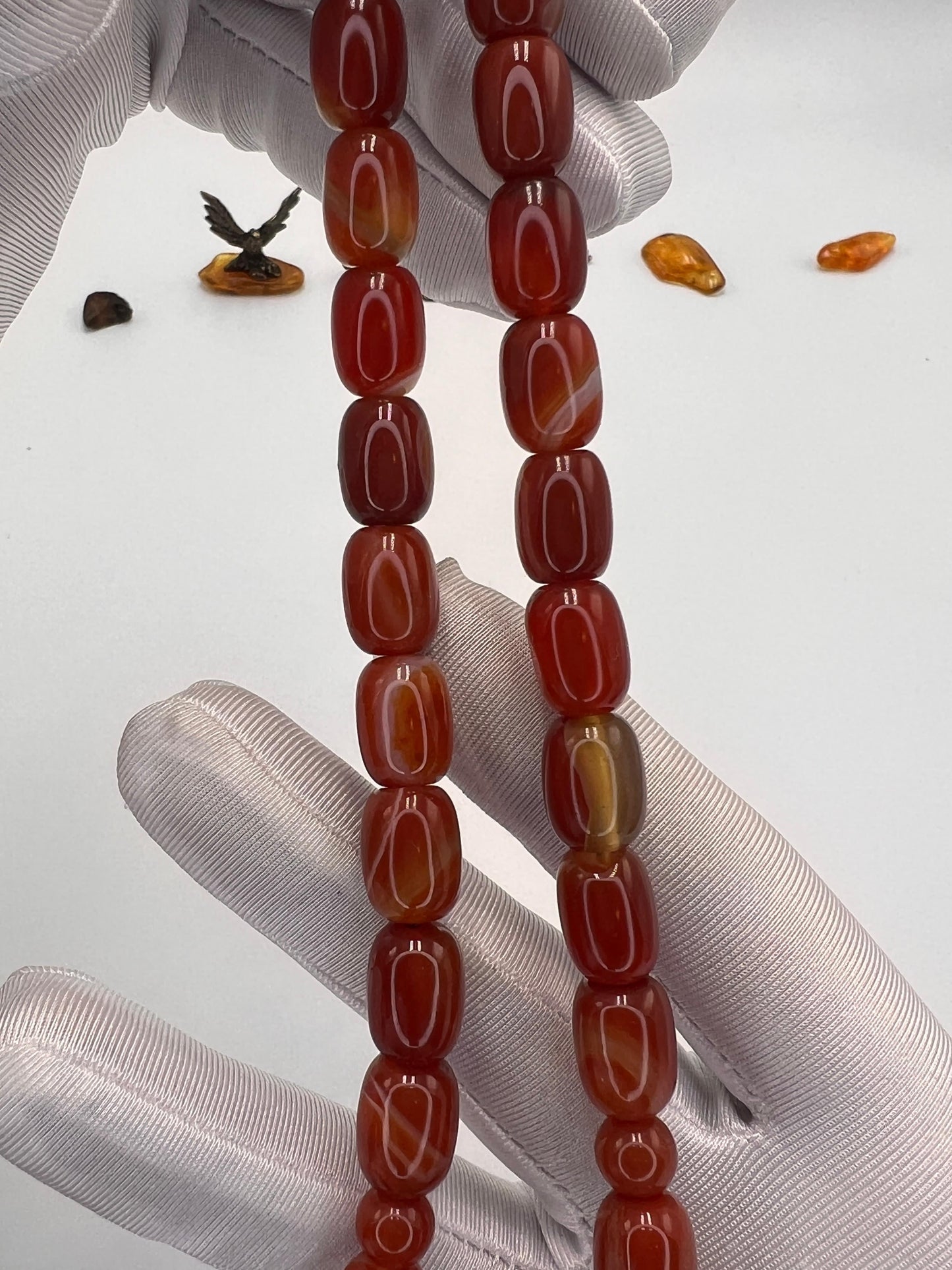 مسباح عقيق يماني  Yemeni agate rosary