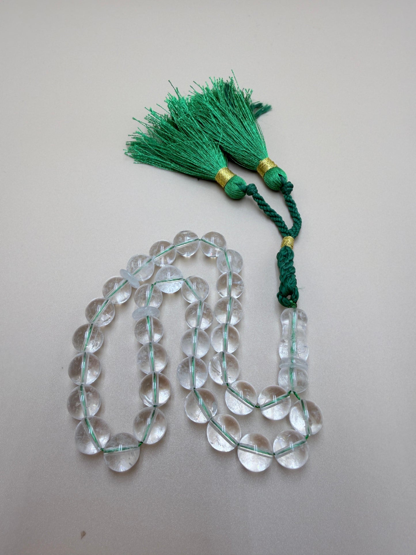 مسباح حجر دُرّ النجف
من النوادر الأصيلة
مكفول 100%
Najaf Durra Stone Misbaha
Rare and authentic piece
100% guaranteed