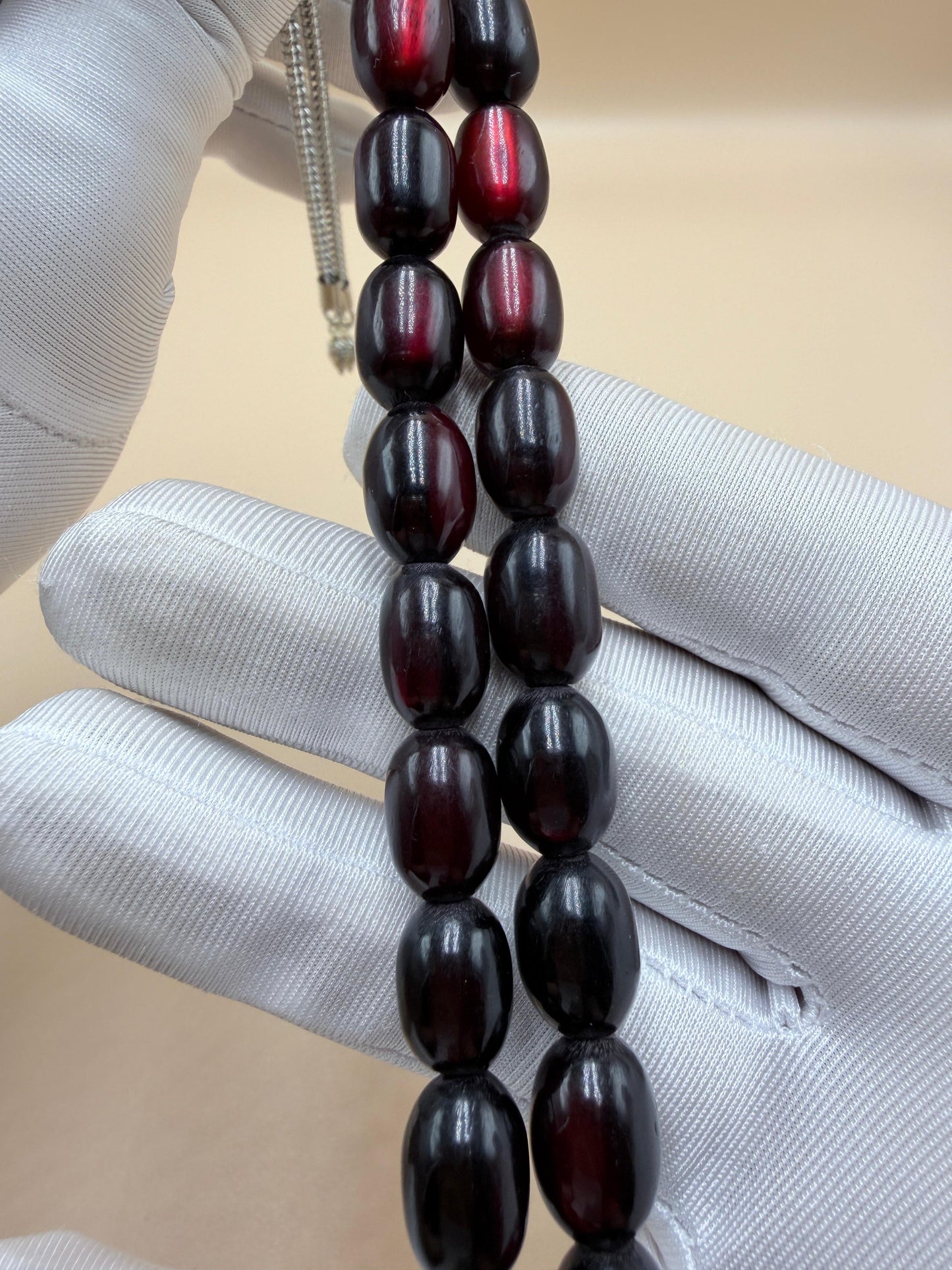 مسباح أنتيك چيكي خام | خراطة شعبان الأب | +80 سنة Antique Raw Jiki Misbah | Shaban Al-Ab Turning | 80+ Years Old