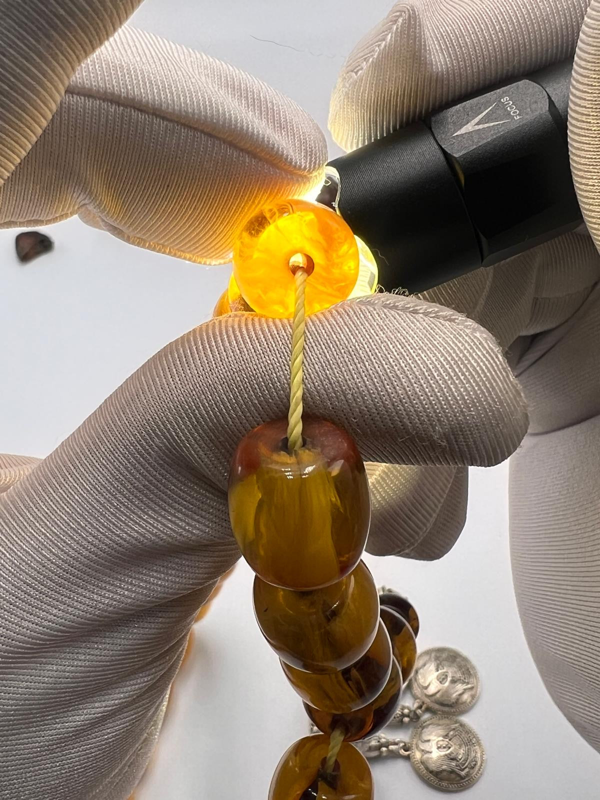 مسباح سندلوس عرق أحمر، 
Red-grain Sandalus tasbih